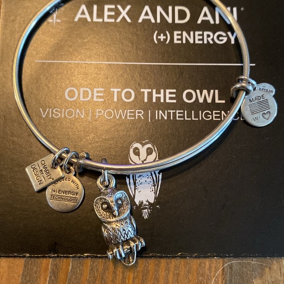 Alex and Ani braclets -key to life -ode to the owl -Aries - Picture 3 of 5